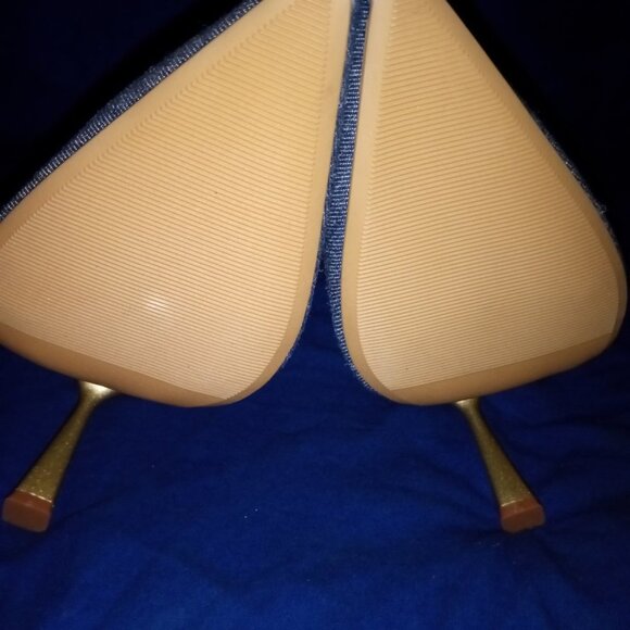 MORE THAN JUST ONE SHADE OF DENIM  Patchwork Booties ( BRAND NEW !!! ) - Picture 5 of 6